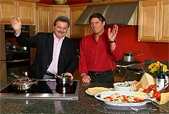 Joe with Raphael Bar Risto's Ralph Conte