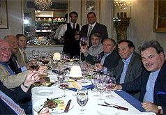 The RI Academy of Wine dines at Costantino's